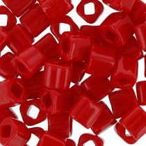 Бисер Япония "TOHO" CUBE 4 мм 5 г №0045 вишневый