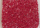 Бисер Чехия рубка 11/0 50г 98190 непрозрачный рубиновый блестящий